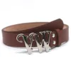 Belt For Womens Fashion trend Letter Buckle Versatile Belt Mens Street Personality Style Belts
