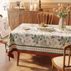 Nappe de Table légère de luxe, Style Pastoral, décoration tulipe, imperméable, nappe de Table basse, Tapete