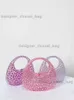 Shoulder Bags 2023 New Fashion Underarm Bag Women's Diamond Handbag Adult Girls Ins Niche Design Shiny Egg Shape Party Bag T240123