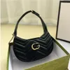 2022 Designer Bags Classic Bags Lady Half Moon Handtassen mini -maat