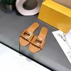 Luxury Sandals Designer Slippers Brand Slide Flip Flops Genuine Leather Women Casual Shoes Sneakers Trainer by bagshoe1978 111