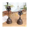 Kandelaars Handgemaakte Vintage Houder Gietijzeren Olielamp Zen Theeceremonie Lampen Home Decoratieve Ornamenten Ghee