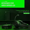 Cuffie Cuffie da gioco BINNUNE BG02 con microfono per Xbox Series X|S Xbox One PS4 PS5 PC Switch Cuffie da gioco cablate J240123