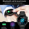 Smart Watch 4G Large Memory ROM 1 6 HD Bluetooth Call Health Fitness Monitor Män kvinnor Smartwatch 3atm Deep Waterproof Z60