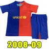 Niños Retro Barcelona camisetas de fútbol XAVI RONALDINHO RONALDO RIVALDO GUARDIOLA Iniesta camisetas de fútbol clásicas 2005 2006 2008 2009 2010 2011 2015 2016 05 06 08 09