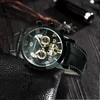 Outros Forsining Classic Tourbillon Homens Mecânicos Top Marca Luxo Multifuncional Pulseira De Couro Automática Masculino Relógio YQ240122