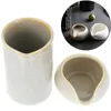 Set di stoviglie 1 set di brocche per il latte in ceramica, salsiera per la casa, piccole tazze da caffè, miele