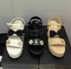 Sandalias de mujer Carta de lujo Verano Tacones altos para mujer Informal para hombres