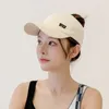 Casquettes de baseball Casquette de baseball Snapback Demi Vide Top Kpop Chapeau Femmes Protection Solaire Pare-Soleil Sport Décontracté Gorras Hombre