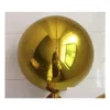 Party Decoration 4D Foil Balloon 22Inch Round Aluminum Balloons Metal Wedding Birthday Baby Shower Drop Delivery Home Garden Festive Dh30A