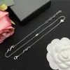 hoge kwaliteit designer ketting vrouwen 18k vergulde hanger kettingen luxe sieraden ketting Valentijnsdag kerstcadeau voor vrouwen