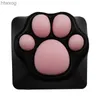 Keyboards Cat Paws Keycaps For Gaming Mechanical Keyboard Keycap Silicone Backlight Key Cap For Cherry MX Switch YQ240123