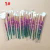 فرش المكياج 20pcs 3D Dazzle Glitter Foundation Powder Makeupbrushe Professional Makeup Brush