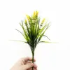 Decorative Flowers 8forks Artificial Plants Wedding Flower Christmas Craft Supplies Home Decor Vase Household Products Plastic Grass