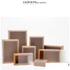 Gift Wrap 10Pcs Kraft Paper Box With Frosted Transparent Er Der Style Cardboard For Doll Packaging Jewelry Gift1 Drop Delivery Home Dhzif