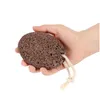 Bath Brushes, Sponges & Scrubbers Natural Exfoliator Foot Stone Dead Skin Pumice Feet Care Spa Volcano Pedicure Tool Masr Drop Deliver Dhr0X