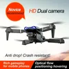 Stabilny lot Nowy quadcopter E99 Dronu UAV: ​​Dual HD kamery, auto przechwytywania zdjęć, premiera jednego kliknięcia, wykrywanie grawitacyjne, wysokość, idealne dla początkujących prezentów dla początkujących męskich