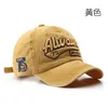 Ball Caps 2024 Męska czapka baseballowa Spersonalizowana podróż przeciwsłoneczna Słońce Hat J Washed Old Vintage List Hafted