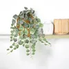 Dekorativa blommor Windows Bill Plants for Home Low Maintenance Artificial Hanging String of Heart Faux Eucalyptus Simulated Wall