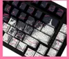 Tangentbordstangentbord 146 KEYS GMK Graffiti KeyCaps Cherry Profile PBT Dye SubliMation Mechanical Tangentboard Keycap för MX Switch G610 K70 med ISO Ente YQ240123