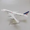 16cm Alloy Metal Air France Airlines Boeing 747 B747400 Airplane Model Aifrance Airways Plane Diecast Aircraft Kids Toys240118