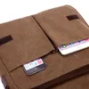 Weysfor Fashion Solid Canvas Messenger Satchel Taschen Schnalle Casual Tragbare Schulter Tasche Koreanische Trend Einfache Pack Für Männer 240119