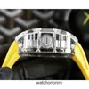 Montres de luxe pour hommes montre mécanique Riccha Miill Rm35-02 mouvement automatique suisse miroir saphir bracelet en caoutchouc marque suisse Designer Sport K7F9LO2X