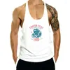 Men's Tank Tops Top Men Divertente Uomo Maglia Con Stampa Piloti Aviazione Fighter Pilot Tuned 3D Sleeveless Male Me