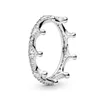 Clusterringen Dames Prachtige Sieraden 925 Sterling Zilver Luxe Kroon Zon Maan Waterdruppel Ring Mode Charme Cadeau