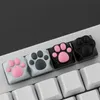 Keyboards Cat Paws Keycaps For Gaming Mechanical Keyboard Keycap Silicone Backlight Key Cap For Cherry MX Switch YQ240123