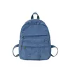 Backpack Small Women Men Backpacks Canvas Travel Middle Schoolbag For Teenager 2024 Corduroy Unisex Rucksack Book Bag Mochilas