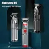 Hair Clippers 2023 New Fashion Professional Hair Barber 0.1mm Baldhead Clipper Hair Cutting Machine Cut T Blade YQ240122