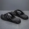 النعال الصيفية Sandalsslippers غرفة نوم الرجال sapatillas para hombre flip flass