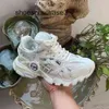 Designer Balencigs Fahion Casual Shoes 2 Hollow Track Out 4th Generation Daddy Sports Mesh Breathable Men's and Women's High Tide 4PVU