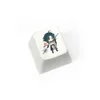 キーボード8pcs genshin Impact keycaps pbt dye subbed Cartoon Anime Gamingキーキャップ