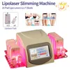 Máquina de emagrecimento para perda de gordura de alta qualidade 5Mw 635Nm-650Nm Lipo Laser 14 almofadas Remoção de celulite Beleza Body Shaping385
