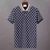 Sommer-Herren-Polohemden, Designer-Polohemden, kurze Ärmel, mit Buchstabendruck, lässig, Business-Mode, Polo