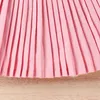 衣料品セット3ピース夏の幼児服ガール韓国韓国のかわいい綿ベビートップススカートハットチルドレンブティックbc1714