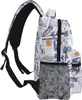 Sacs 100 Dollar Bill Money Sac à dos d'école décontracté Sac à dos portable pour sac de voyage de sports de plein air 16 pouces, taille unique