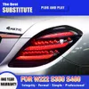 For BENZ W222 S350 S400 S500 W223 LED Tail Light 14-18 Brake Reverse Parking Running Lights Rear Lamp Taillight Assembly Auto Parts