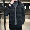 Parkas pour Hommes Doudoune pour Hommes 2023 Nouveau Col Montant Style Court Automne et Hiver épaissi Chaud décontracté Veste pour Jeunes Hommes Nsce