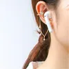 Stud Earrings Anti-Lost Earring Gold Color Strap Wireless Earphone Holder For Airpods Earbuds Ear Hook Silicone Connector Sport Ancessories