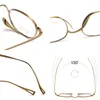 Solglasögonramar Benzen Pure Titanium Recept Glasögon Frame män Kvinnor Retro runt myopia glasögon vintage optisk glasögon 5871