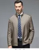 Giubbotti da uomo QYLVAWOY 2024 Primavera Giacca da uomo Business Casual Cappotto Semplice e generoso Stand collare Abbigliamento uomo Abrigos FCY4556