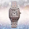 Vendas femininas Quartzo Aço inoxidável dobrável fivela de fivela dourada de safira luminosa resistência à prova d'água Montre de Luxe Designer Watch