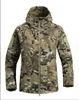 Heren Down Parka Lurker Shark Soft Shell Militaire Tactische Jas Mannen Waterdichte Warme Windjack Jas Camouflage Capuchon Us Army Doek Otwsv