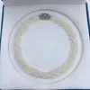 Anhänger MADALENA SARARA European American Festival Weiße Süßwasserperle Damen Halskette Mehrreihiges Geflecht Handgemachtes Halsband