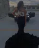 Sequin Sexy One Shoulder Prom Dresses for Black Girls Mermaid Evening Gowns Rhinestone Vestidos De Gala 2024 Party Dress