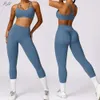 Lu Align Woman Piece Outfits Women Two Quick Set Dry Sportswear Gym Sports Suit Fitness Bra Outfits Leggings Elastic Running Sexy Workout Clothes Jogger Lemon Lady GR