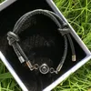 Braccialetti Nuovo braccialetto personalizzato per proiezione fotografica Bracciale rigido regolabile con immagine personalizzata in vera pelle per uomo donna regalo di Natale